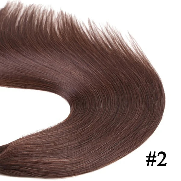 Straight I Tip Hair Extensions Natural Real Human Fusion Hair Extensions 50pcs/ Set Keratin Capsule Brown Blonde Color 12-26inch
