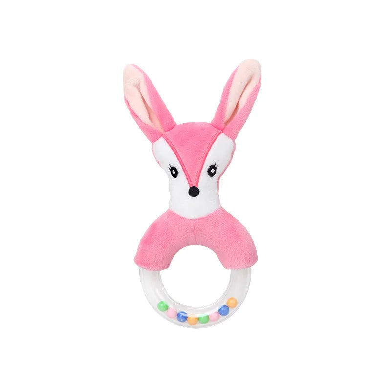 Plush Animal Baby Rattle – Soft, Musical & Adorably Educational