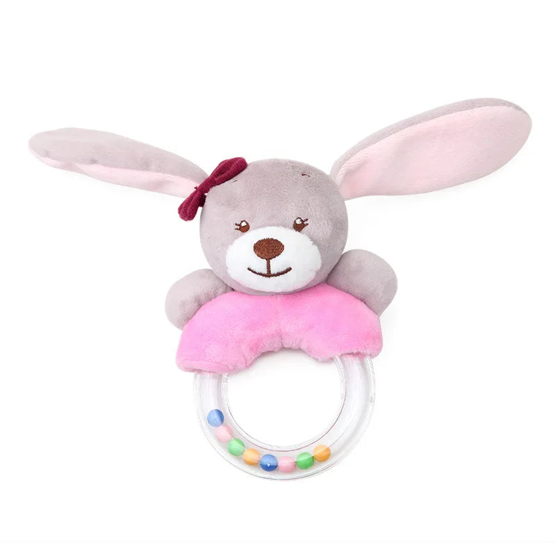Plush Animal Baby Rattle – Soft, Musical & Adorably Educational
