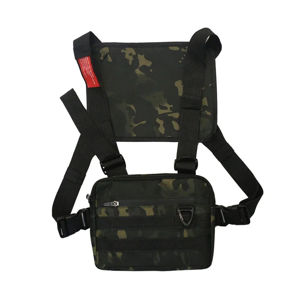 KOGER Sports Chest Bag – Lightweight, Water-Resistant Running Vest & Tactical Front Pack