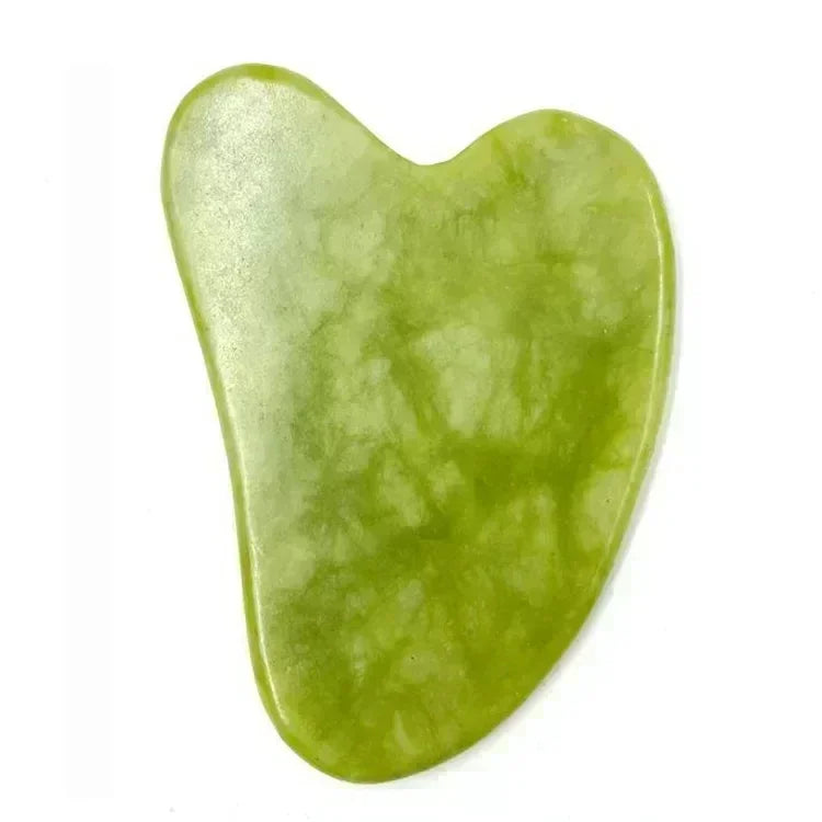 Natural Jade Roller & Gua Sha Set – Facial & Body Massager for Lifting, Relaxation, and Skin Care.