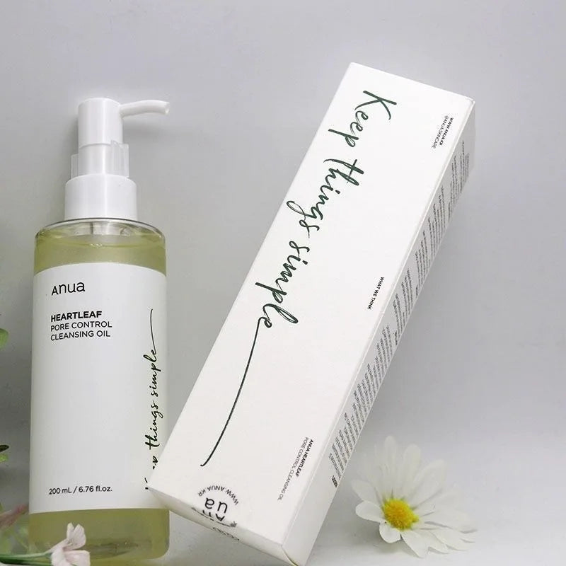 Anua Heart Leaf 77% tonique niacinamide 10% + txa 4% essence Heart Leaf huile nettoyante bouleau lotion ensemble coréen