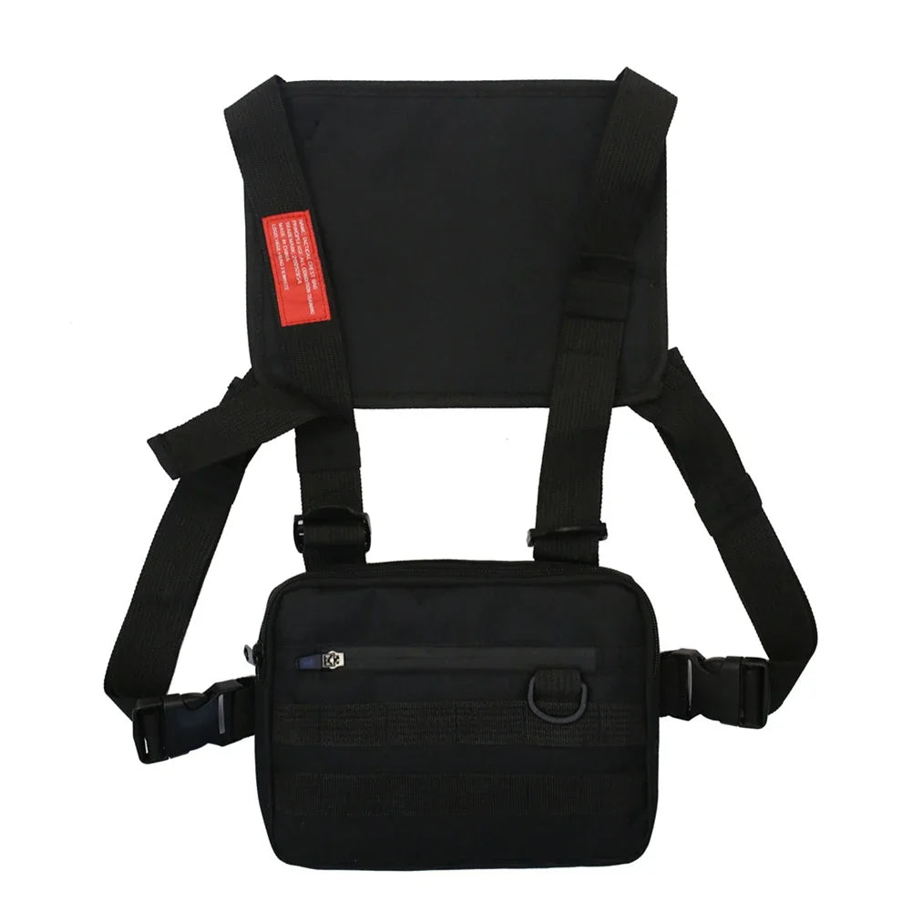 KOGER Sports Chest Bag – Lightweight, Water-Resistant Running Vest & Tactical Front Pack