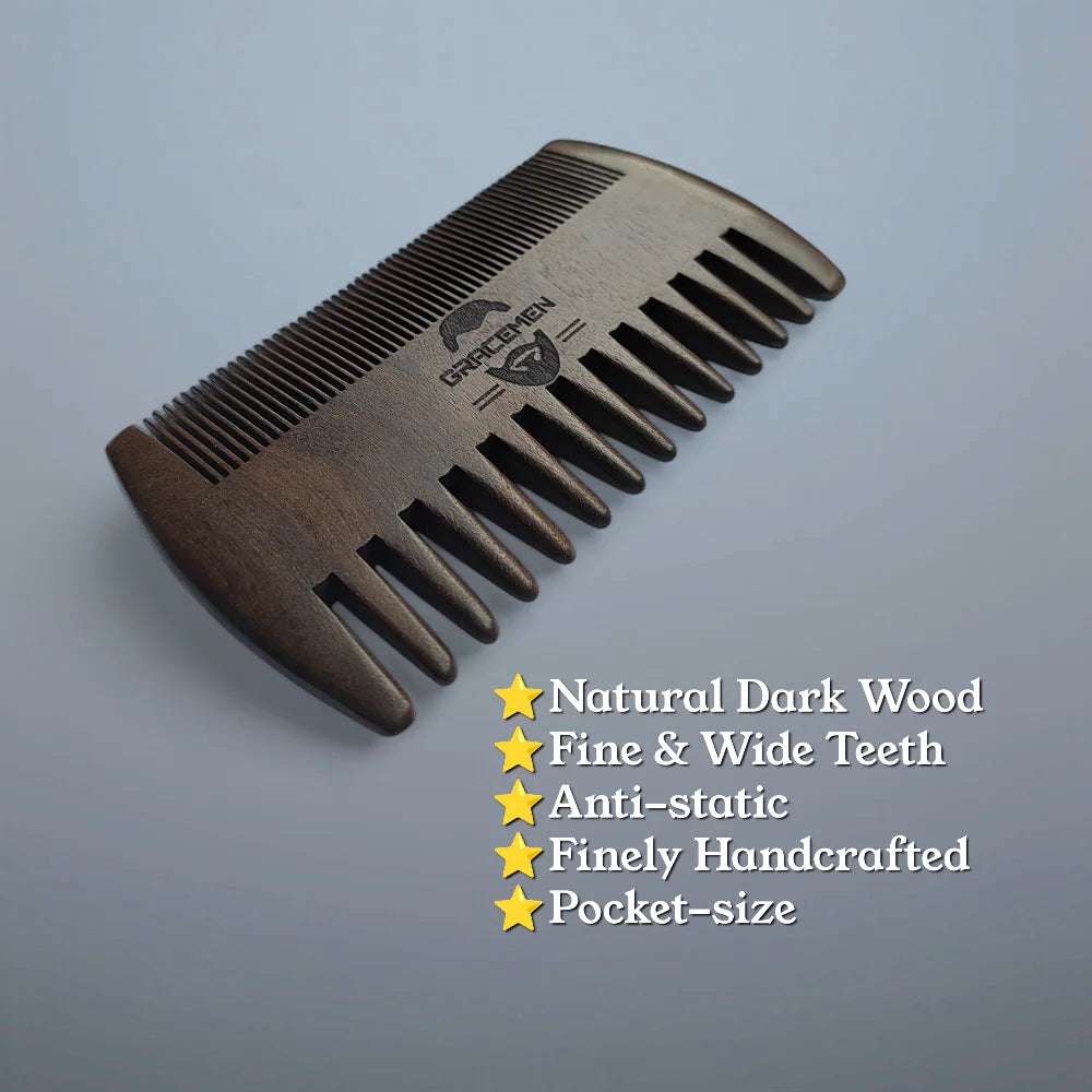 Gracemen Beard Kit - Retro Beard Brush
