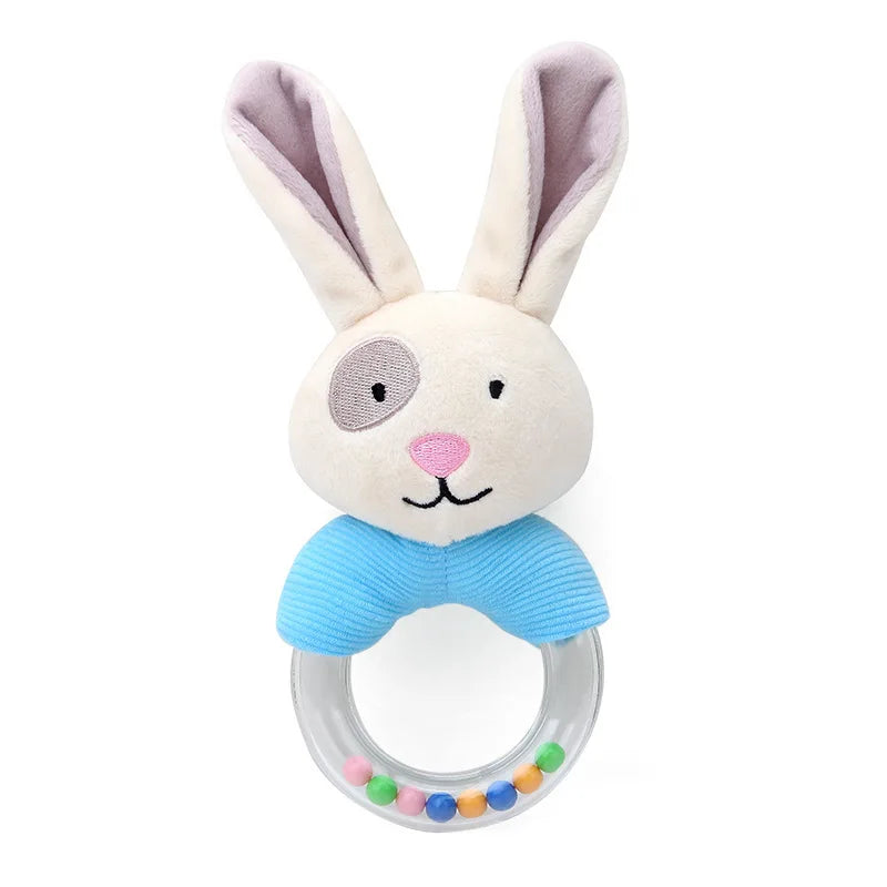 Plush Animal Baby Rattle – Soft, Musical & Adorably Educational