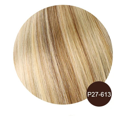 Straight I Tip Hair Extensions Natural Real Human Fusion Hair Extensions 50pcs/ Set Keratin Capsule Brown Blonde Color 12-26inch
