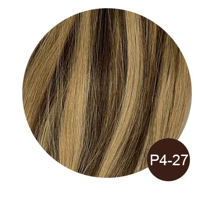Straight I Tip Hair Extensions Natural Real Human Fusion Hair Extensions 50pcs/ Set Keratin Capsule Brown Blonde Color 12-26inch