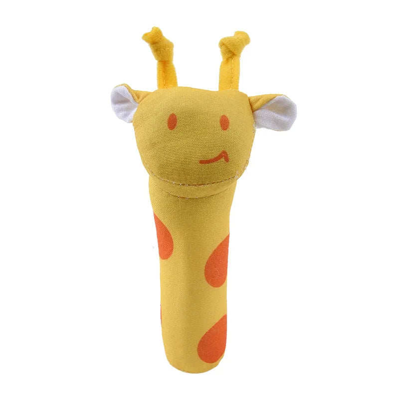 Plush Animal Baby Rattle – Soft, Musical & Adorably Educational
