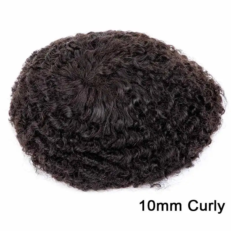 Lace Pu Toupee Hair Men Cury Wigs Human Hair Men's Lace Australia Male Hair Prosthesis Natural Man Wig Hair System Wig For Men