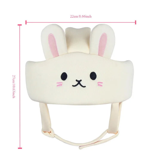 Baby Safety Helmet – Soft Cotton Head Protector for Crawling & Walking