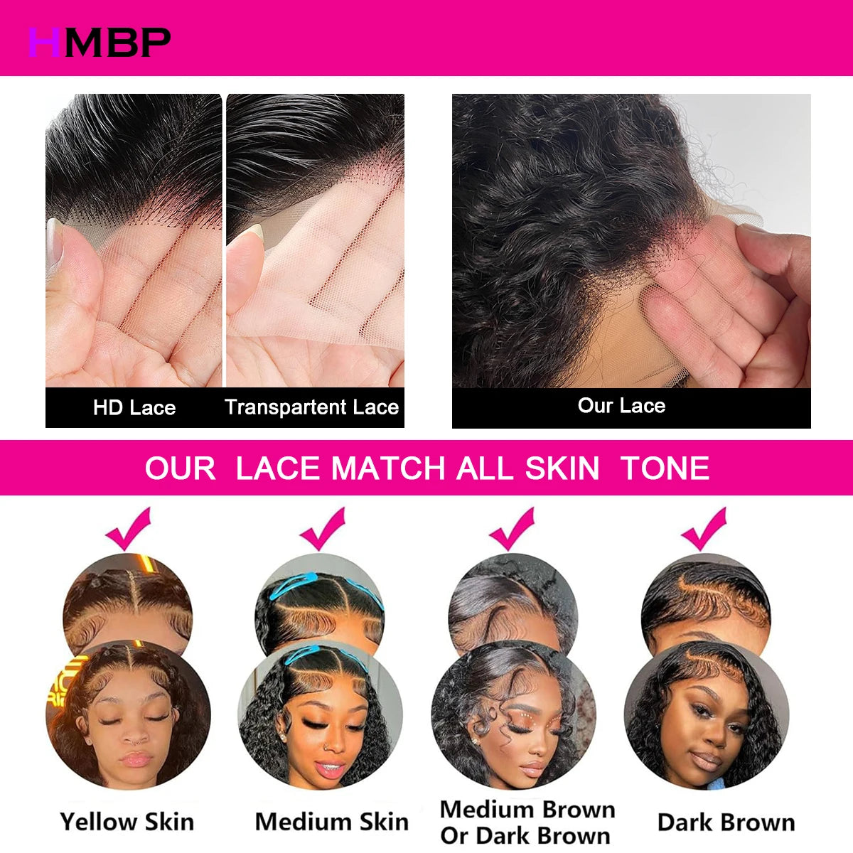 Glueless Lace Front Wig Human Hair Wear And Go Straight Bob Super Double Drawn 13×6 HD Lace Front Wig Pre Plucked Hair For Woman