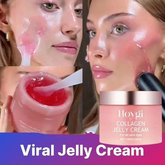 Gelée-crème au collagène 24h Glow &amp; Lifted – Soin raffermissant, hydratant et éclaircissant