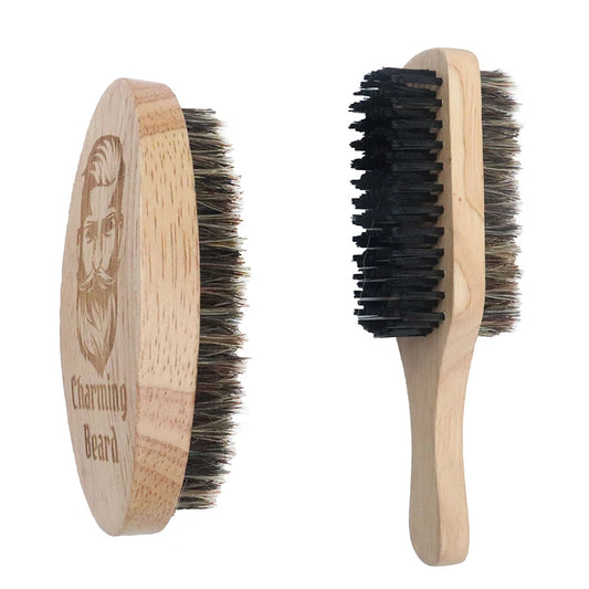 Men's Shaving Brush Portable Barber Natural