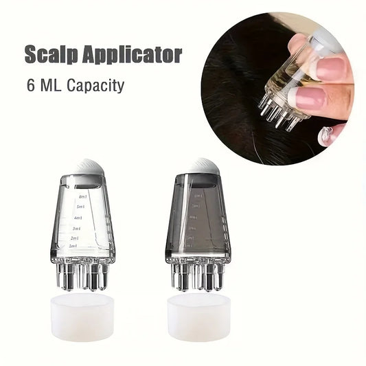 2/3pcs Hair Growth Essential Oil Applicator Bottle & 1ml Scalp Massage Comb Set - Anti-Loss, Scalp Care Tools for All Hair Types