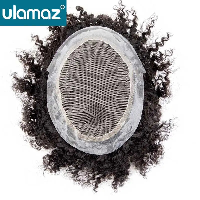 Lace Pu Toupee Hair Men Cury Wigs Human Hair Men's Lace Australia Male Hair Prosthesis Natural Man Wig Hair System Wig For Men